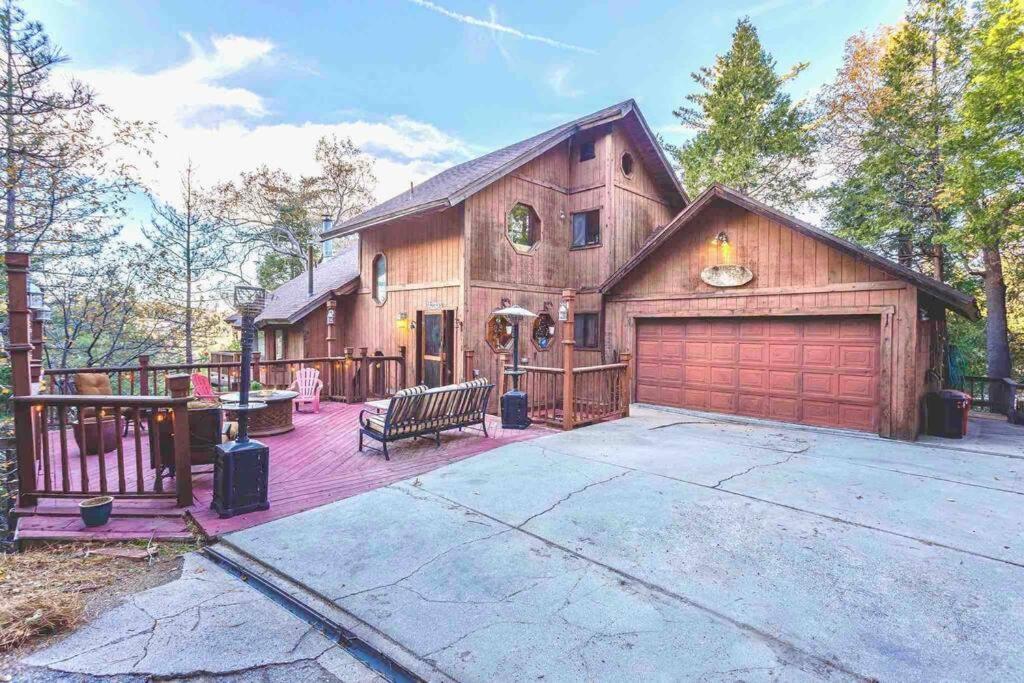 Lakeview 3-Story Winter Home Crestline Ngoại thất bức ảnh